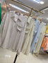 Women Casual Stripes Collar Down Shirts